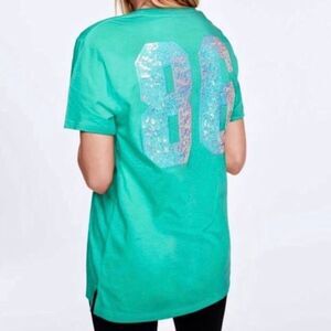 PINK Victoria's Secret Mermaid bling Tshirt M